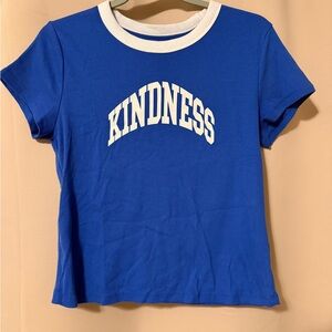 Blue Kids Kindness T-Shirt